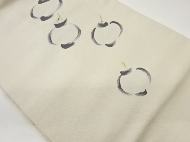 灯籠模様織出し名古屋帯